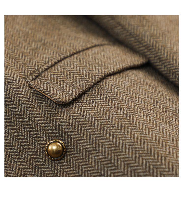 Chic Women's Suit Jacket: Autumn/Winter Versatile Style - Cool, Trendy, and Regular Fit.