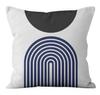 Office Living Room Home Pillowcase Abstract Line Decorative Pillowcase Car Ornaments