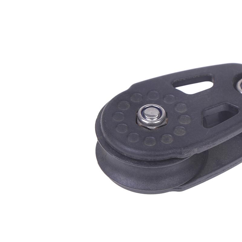 Kayak Canoe Boat Pulley Kit Heavy Duty Kayak Slide Rail Anchor Trolley Kit Marine Single Pulley Block Sheave Canoe Pulley