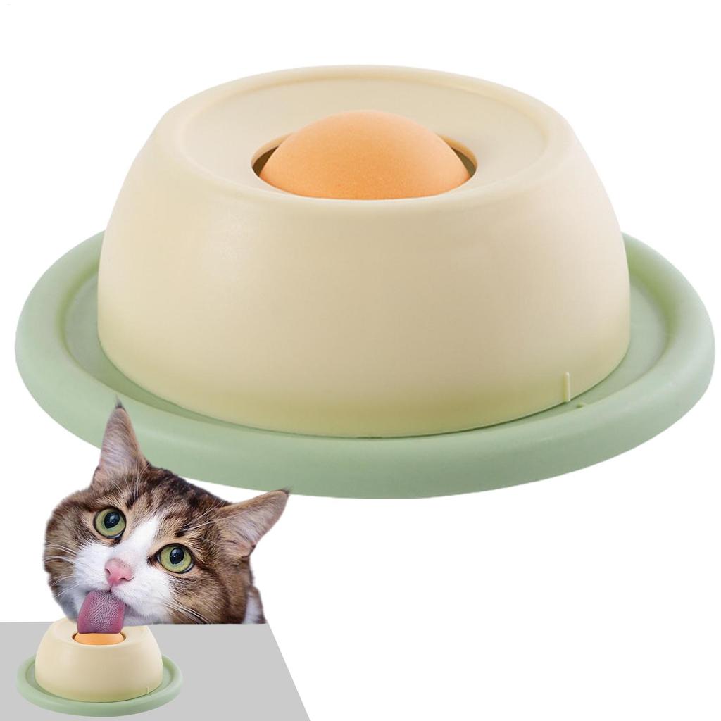 Lick Toys For Cats Interactive Cat Toys Slow Feeder Food Dispenser For Puppy Training Enrichment Cat Feeding Accessory