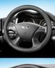 Kryt volantu z pravé kůže pro Infiniti: Pasuje na QX50, QX60, QX80, Q50, Q70L, Q50L, FX3 - Všechna roční období