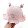Adorable Baby Sun Protection Bucket Hat for Boys & Girls - Cute Newborn Spring & Autumn Hat