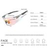 Neue photochrome polarisierte Radbrille Herren Damen Fahrradbrille UV400 Schutz Brille Sonnenbrille MTB Rennradbrille