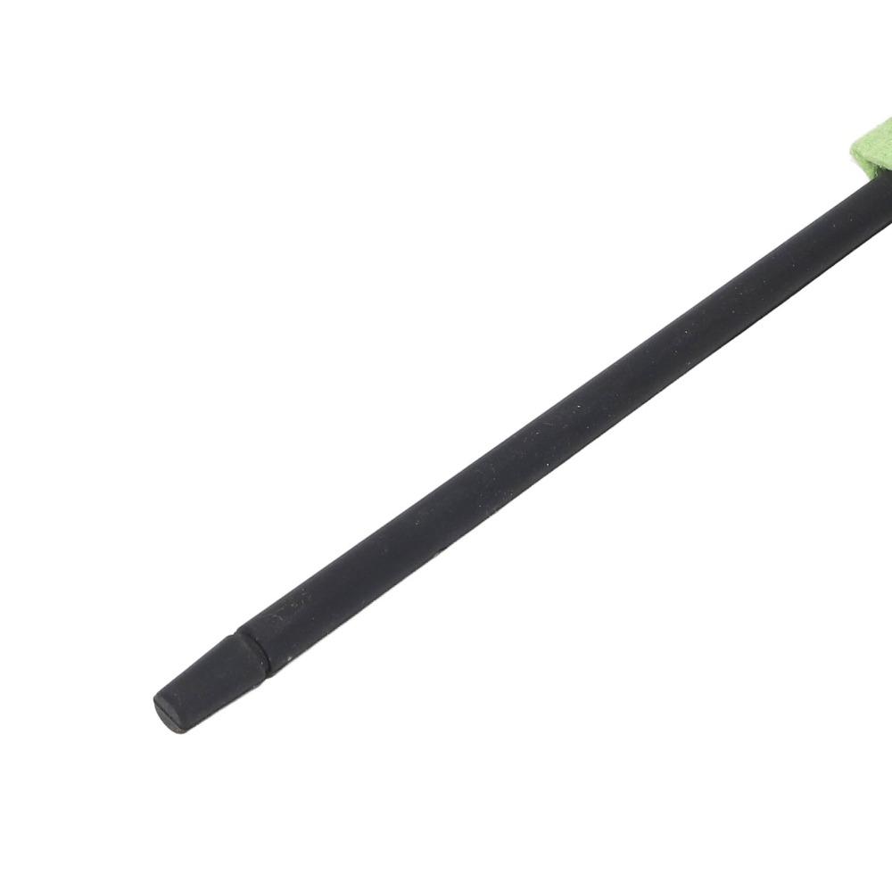 Microfiber Fabric Material Flute Cleaning Stick Green Color Flute Swab Stick  Flute Maintenance