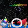 16W Twinkle RGB Car Interior Ceiling Starry Sky Decoration LED Fiber Optic Light Refit Roof Star Lights APP Music Remote Control