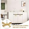 Gold Bow Drawer Knobs Vintage Metal Handles Elegant Metal Handles Decorative Handles Set for Bedroom & Kitchen Cabinets
