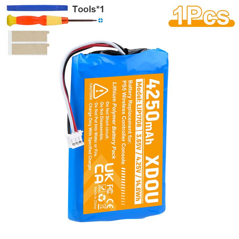 4250mAh PS5 PS 5 Wireless Controller Battery for Sony Playstation 5 LIP1708 Dualsense Gamepad Controller CFI-ZCT1W CFI-ZCT1J