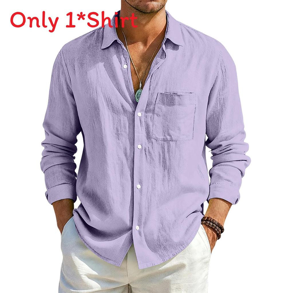 Casual Mens Cotton Linen Cardigan With Multiple Pockets For Summer And Fall Wear