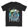 Funny Invaders Zims GIR T Shirt Men's Cotton Short Sleeve  Crewneck Summer Clothes