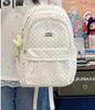 Schoolbag Small Fresh Sweet Cute Japanese College Wind Polka Dot Backpack Junior High School Students Casual Light Large Capacity Backpack