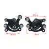 Vordere Hintere Scheibenbremse Schwarz Rot Bremssattel für 2 Takt 49cc Dirt Mini Pocket Bike Roller Links Rechts