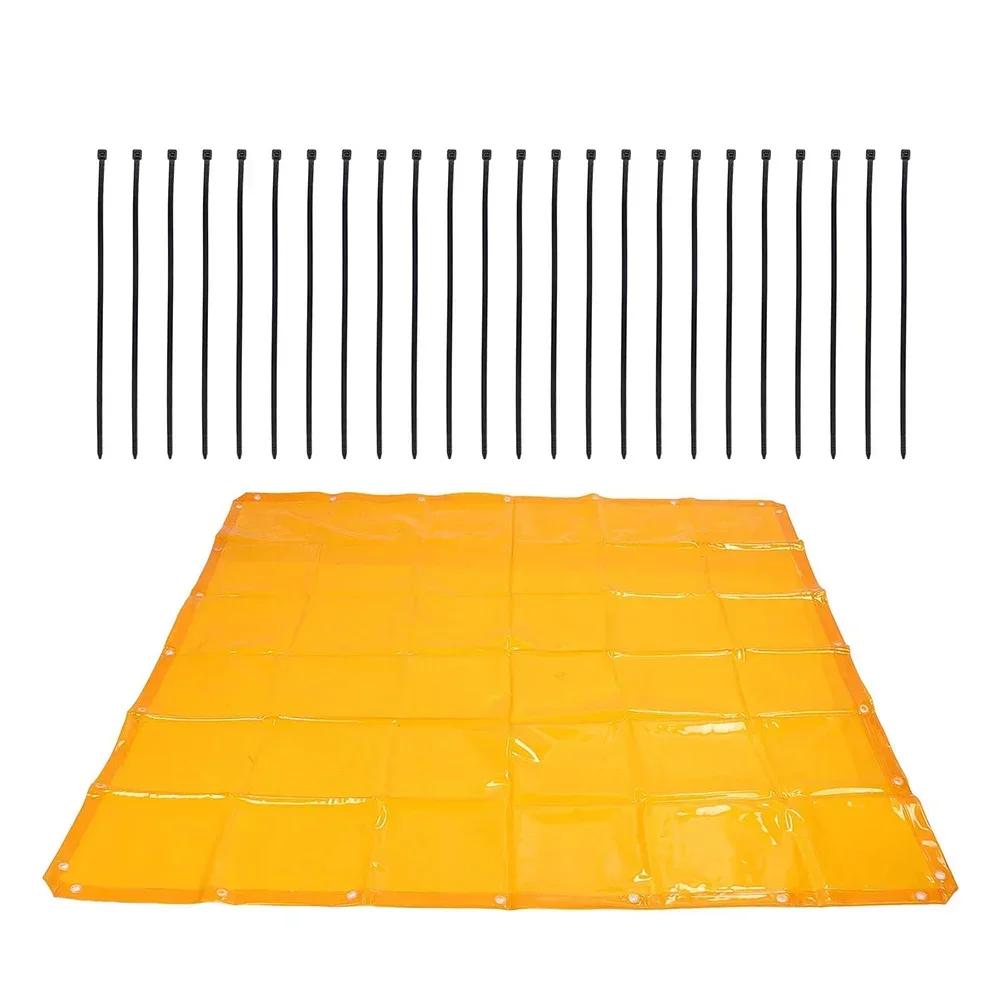 

5 7x5 7ft Welding Curtain Screen designed for Spark Defense and For UV Protection using Flame Retardant Material China Mainland