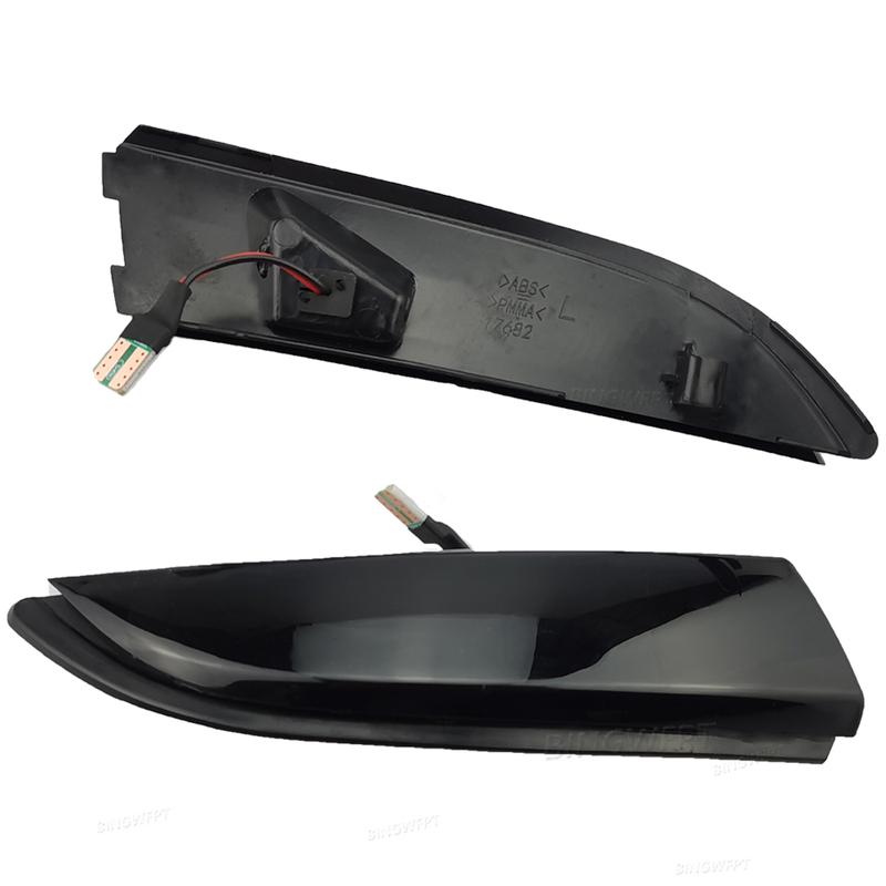 Dynamic LED Turn Signal Light For Ford Fiesta Mk7 2008-2017 For Ford B-Max Flowing Side Wing Rearview Mirror Indicator