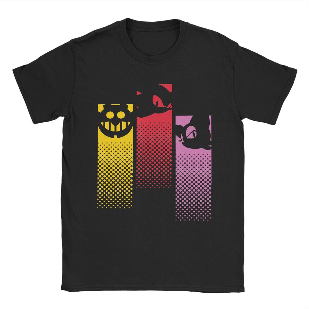 Chao Tales Halloween Hedgehogs Cartoon Unisex T Shirt Creative Tees Short Sleeve Round Collar TShirts Cotton Birthday Gift Clothes