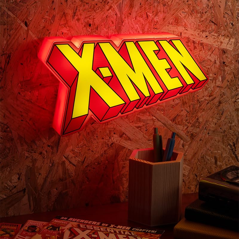 Paladone X-Men Logo Light - Officially Licensed X-Men Merchandise & Room Decor, 12945
