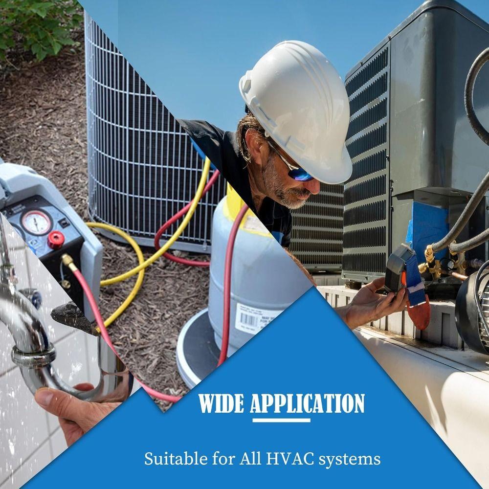 1/4'' Service Valve Thickness 0.6MM 63/120MM Access Valve Air Conditioner Refrigeration Access Valve