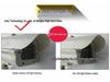 White Solar-Powered Fake Surveillance Camera for Indoor/Outdoor Use