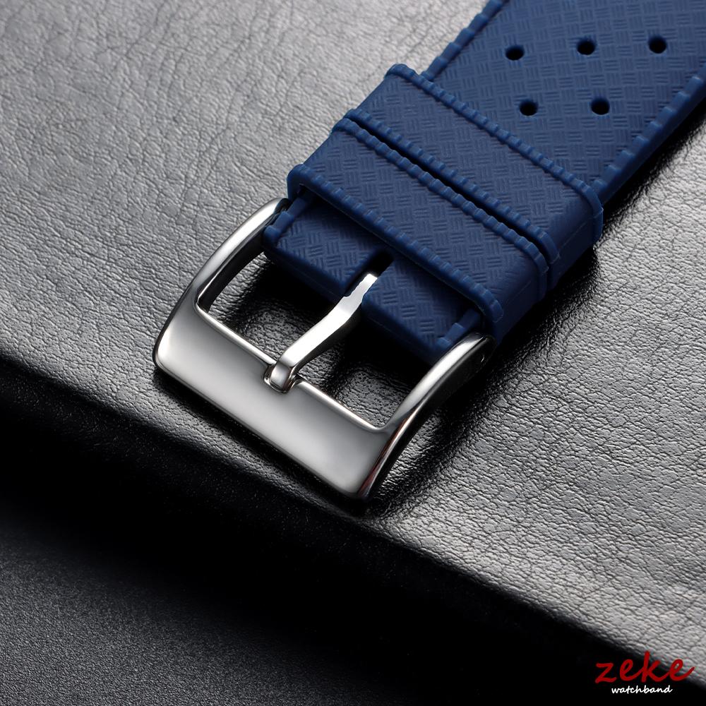 Cinturini in Silicone Tropic da 18/20/22mm per Orologi Seiko per Oris per Omega Braccialetto in Gomma Sportivo Impermeabile per Subacquea a Rilascio Rapido