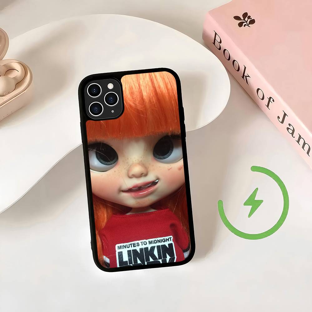

Japanese Korean Retro Doll Dark Baby Artist Magnetic Charging Cover Phone Case For IPhone 17 16 14 13 12 11 15 Pro Max iPhone 15pro max
