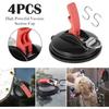 1/4Pcs Suction Cup Hooks Strong Vacuum Car Side Tarp Suction Cup Durable Camping Bathroom Suction Cup Maximum