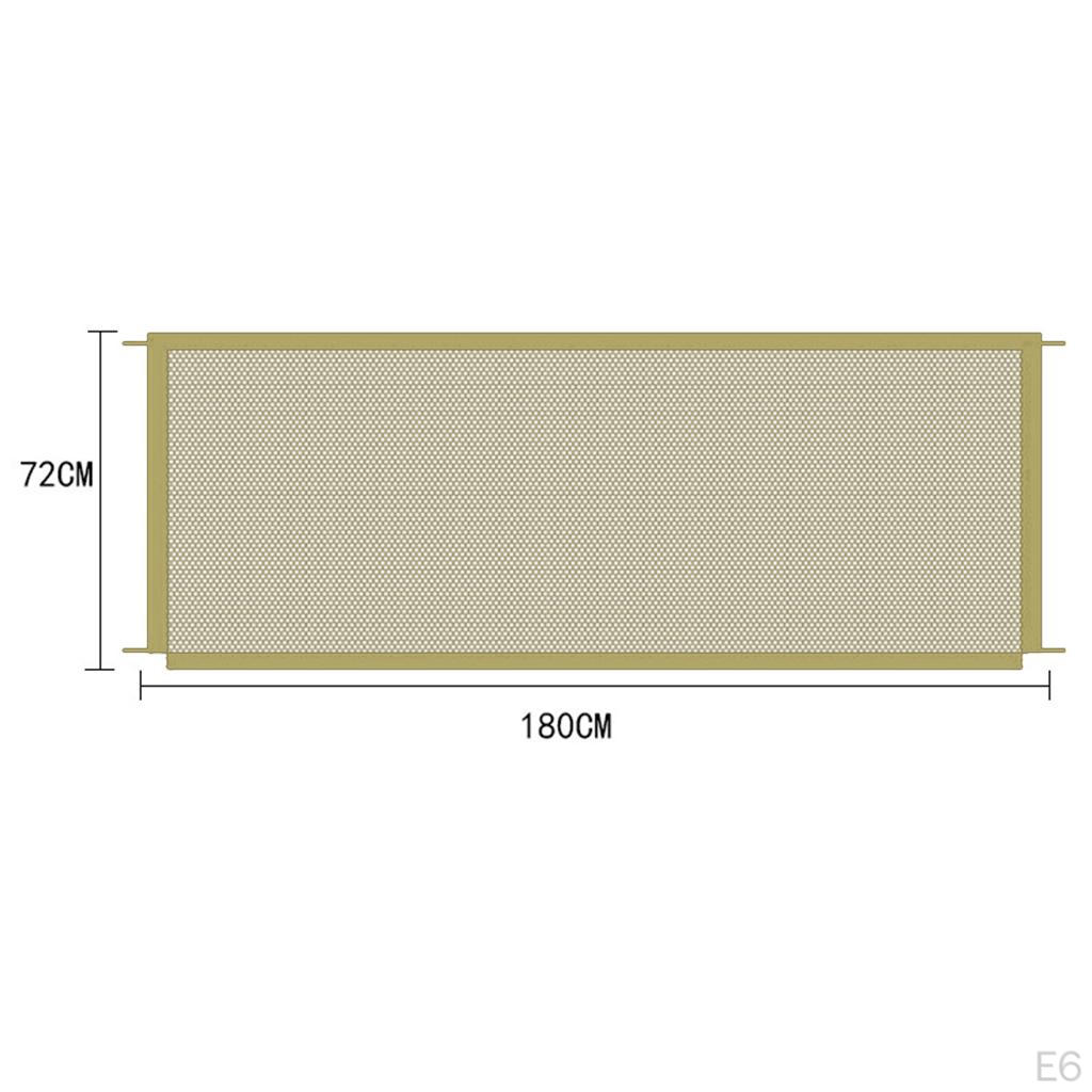 Dog Gate Mesh Puppy Fence Door for Indoor And Outdoor Safety Pet