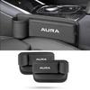 Seatside Pockets for Compatible with Aura E13 G and AUTECH Large Capacity Side Storage Box with Drink Prevents Small Items from and PU Fits All