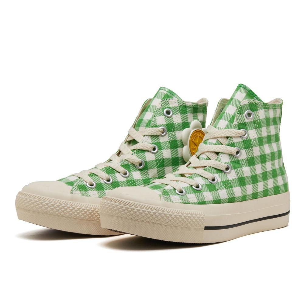 Converse All Star Plts Flower Patch Hi Light Grn wHite 31311050 Light Grn wHite