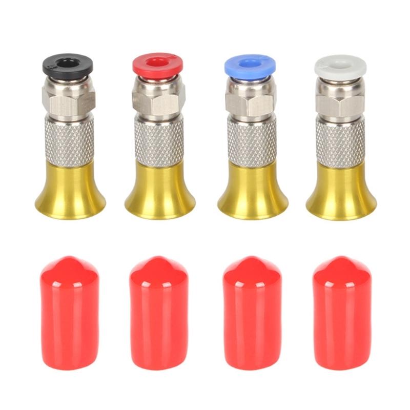 

PC4 Pneumatic Fittings Kit Highly Temperature Resistant For 3D Printer Accessory Stable Material Feeding 1