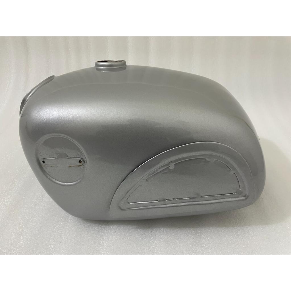 Honda CL72 CL77 (1962 - 1967) 305 Scrambler Steel Fuel Gas Tank Silver Painted