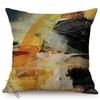 Modern Abstract Oil Painting Decoration Cushion Cover Colorful Graffiti Art Square Pillowcase Home Decor Room Bed Cushion Cover
