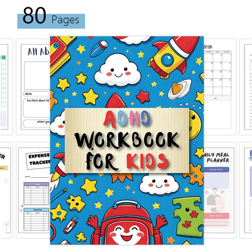 Children's Task Book, Weekly Task List Planner