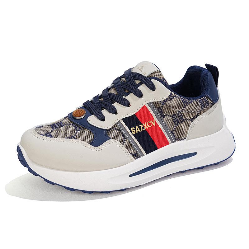 Autumn new ins student soft sole heightening sports and leisure street shooting board shoes MR