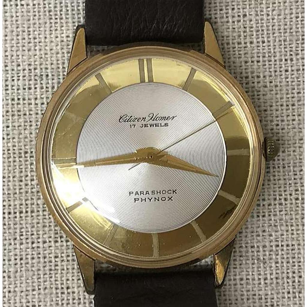 Used CITIZEN HOMER H05140802 Manual Winding Watch