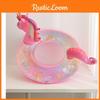 Unicorn Pattern Inflatable Swimming Ring For Kids And Adults Thick 0.24mm Pvc Material