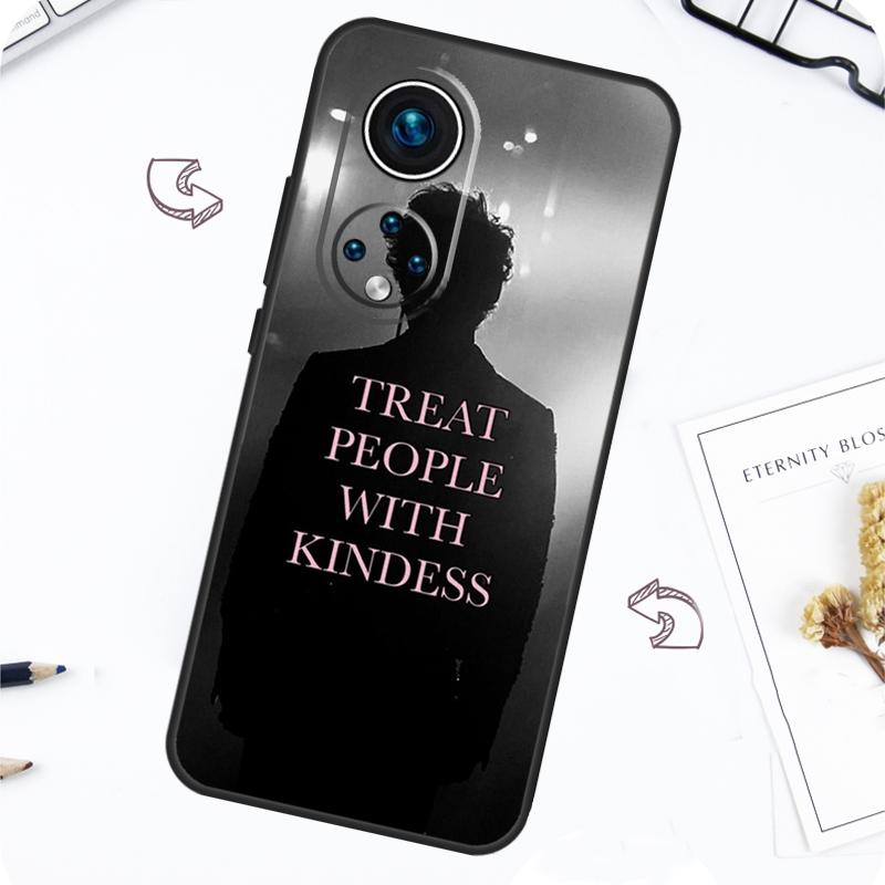 Behandle Menschen mit Freundlichkeit Hülle für Honor Magic 7 5 6 Lite Honor 200 Pro X8b X9a X8a X8 X9 X9c X9b 50 70 90 Lite Abdeckung
