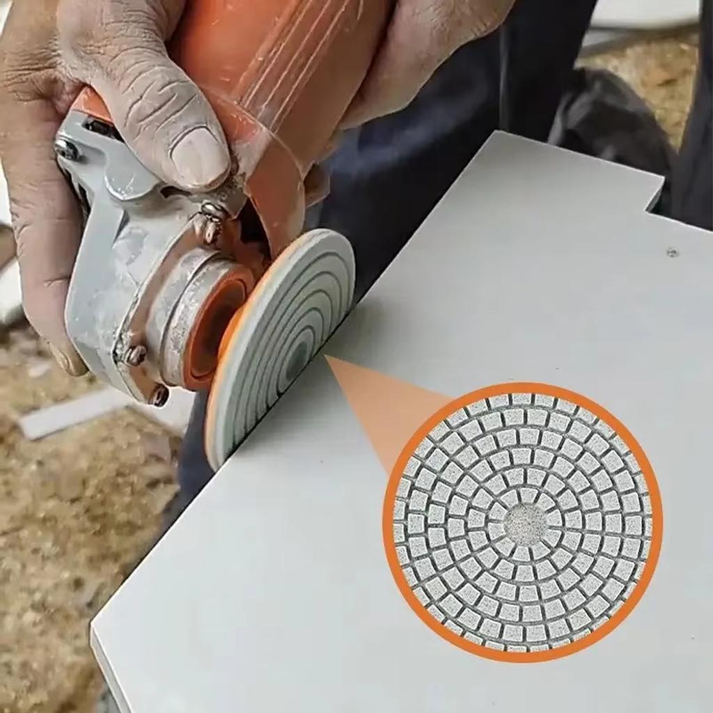 1pcs 80cm Ceramic Trimming Polishing Disc Angle Grinder Dry Polishing Quartz Chamfering Grinding