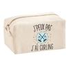 Multifunction Pouch I Can't Curling Birthday Christmas Gift Personalized Original Idea | School Pouch Office Supplies