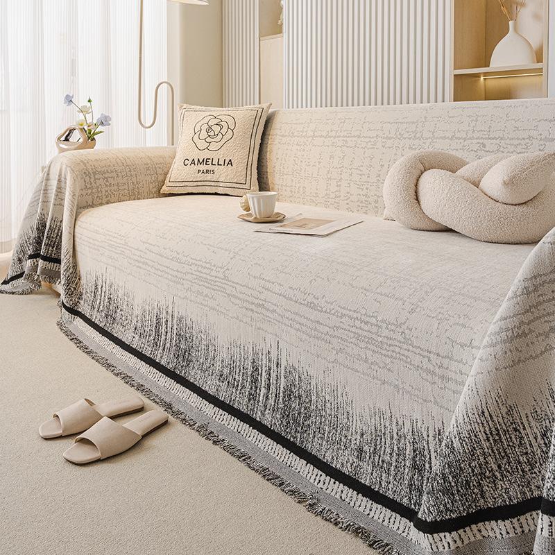 Pastoral Small Fresh Sofa Cover  New Four-Season Universal One Full Cover Sofa Cover Premium Feeling Blanket