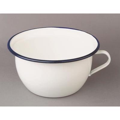 Chamber Pot - Ibili - 903522 - Enamelled Steel - 22 Cms - White