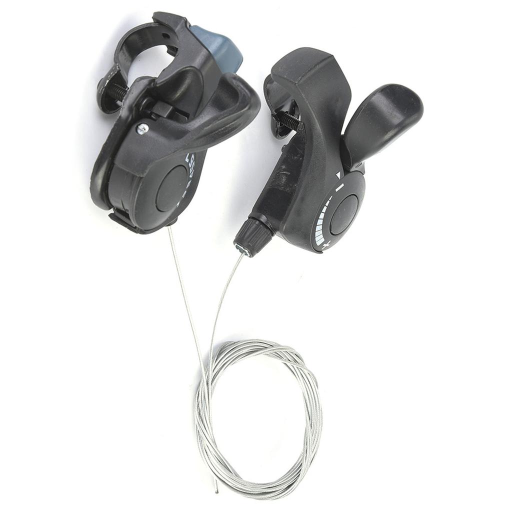 One Pair Outdoor Mountain Bicycle TX-30 Thumb Gear Shifters 3X7 Speed Shift Lever and Set