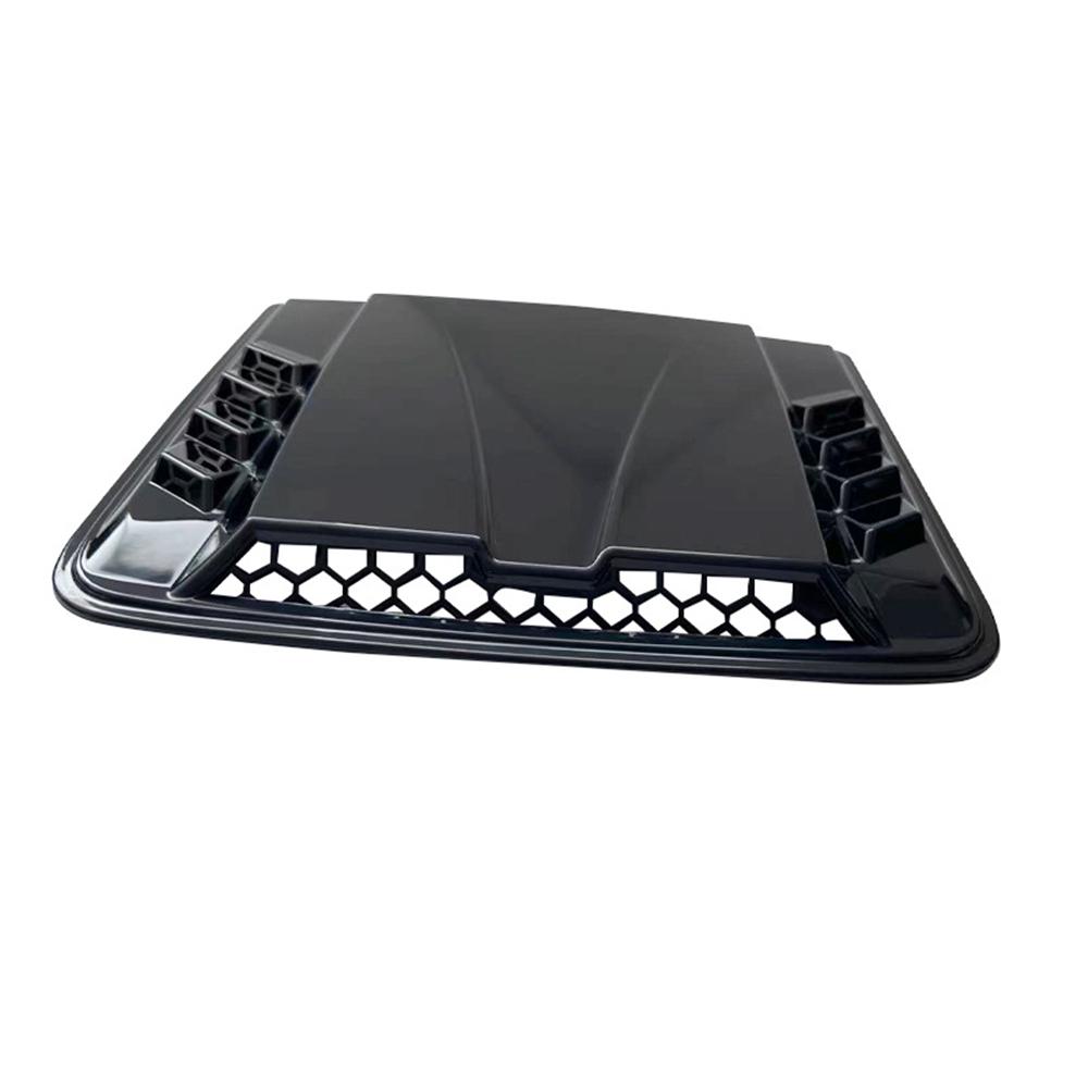 Universal Car Exterior Hood Vent Scoop Cover Air Intake Grille Inlet Trim Black