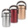 1Pcs 304 Stainless Steel Vacuum Insulation Lunch Box Portable 3 Layer Vacuum Insulated Barrel Multi Layer Insulated Lunch Box