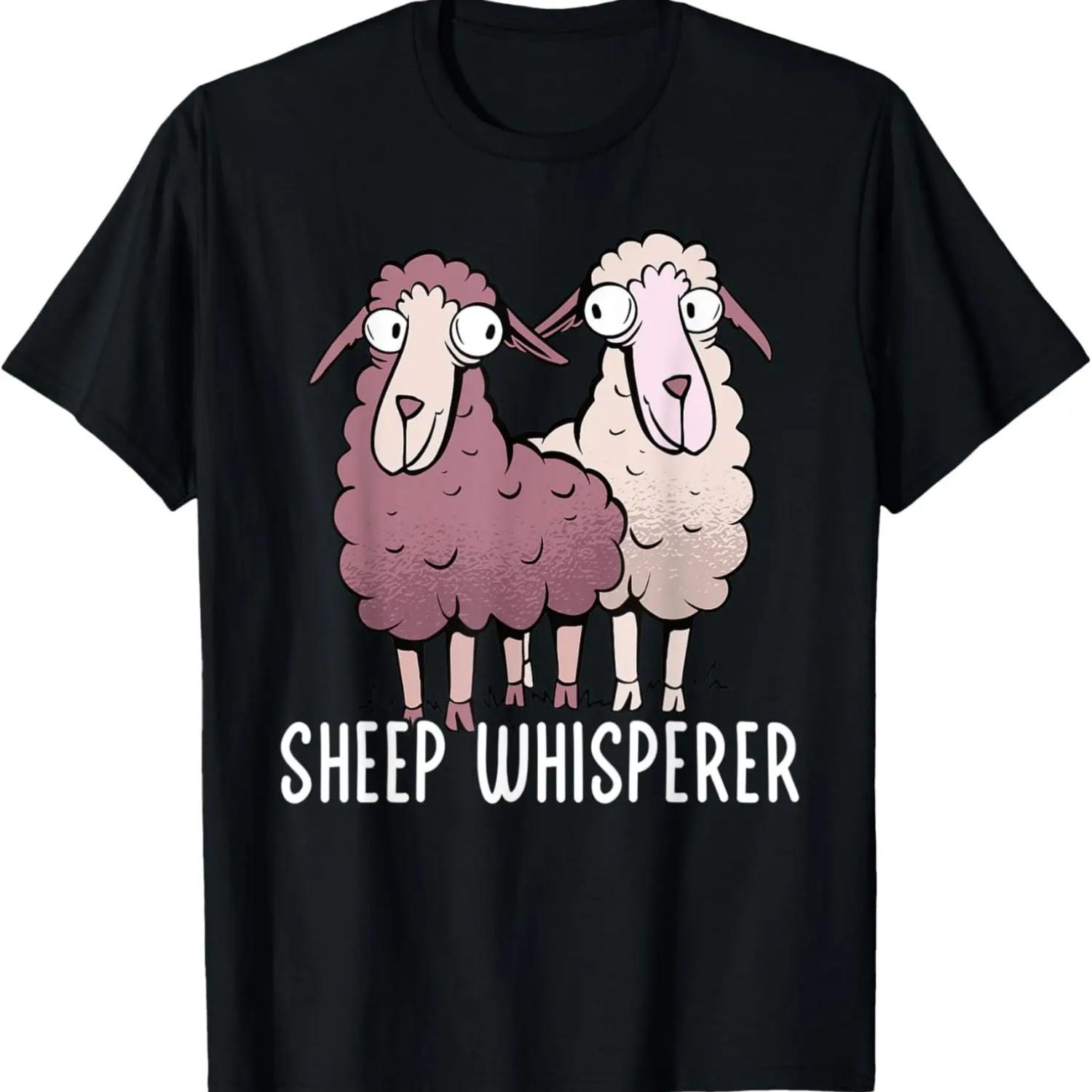 Farmer Sheep Whisperer T-Shirt S чёрный