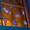 Colorful Halloween Elements Window Sticker - Removable and Waterproof Sticker