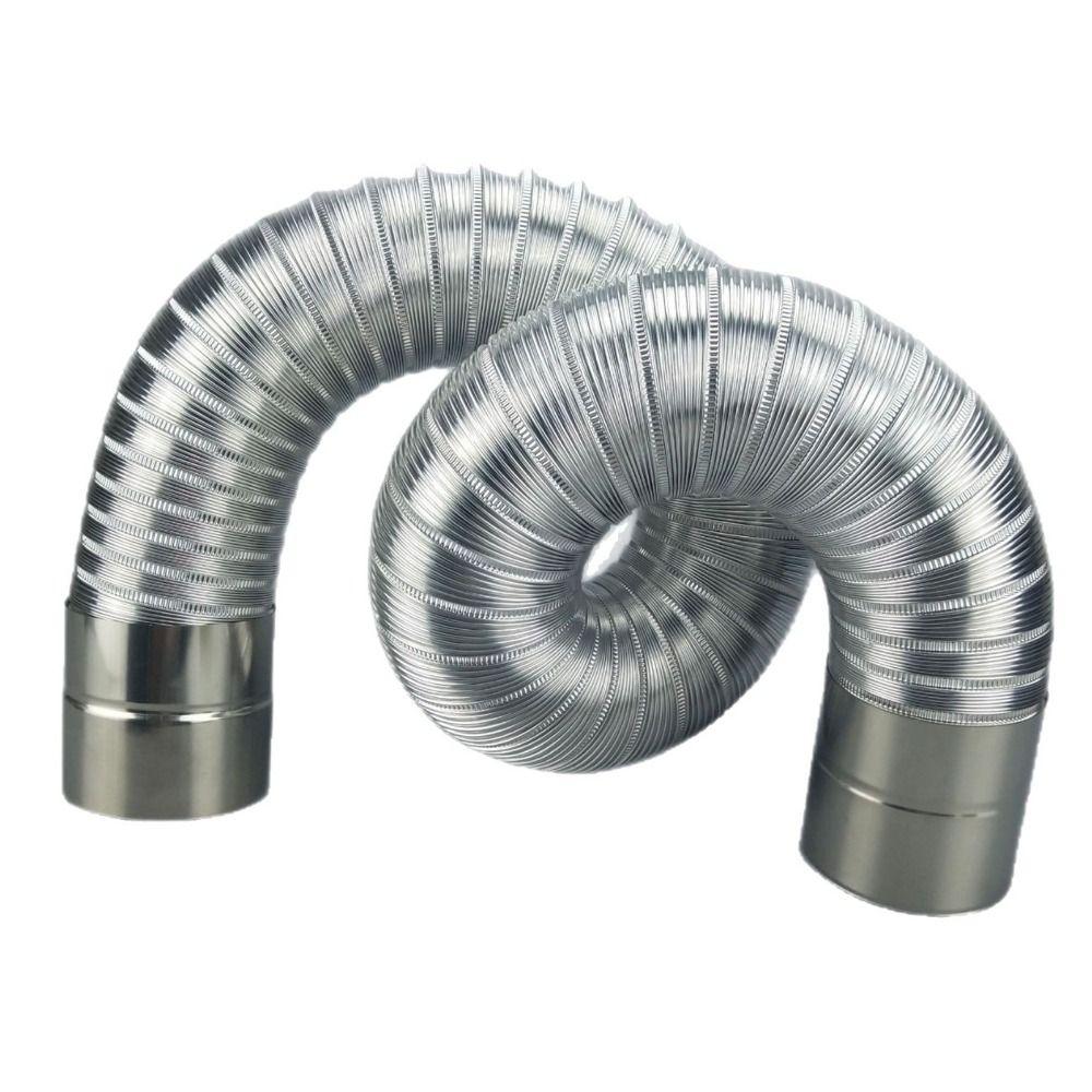 Aluminum Dryer Vent Hose Insulated Air Ducting Professional Exhaust Pipe Ventilation
