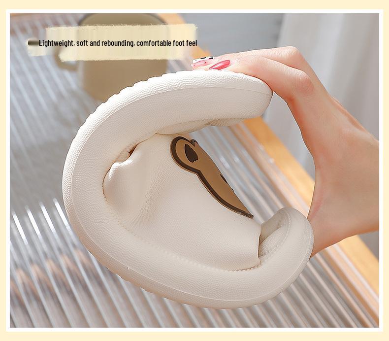 2025 New Kids' Non-Slip Bathroom Slippers, Soft Sole, Summer Indoor Shoes for Boys and Girls