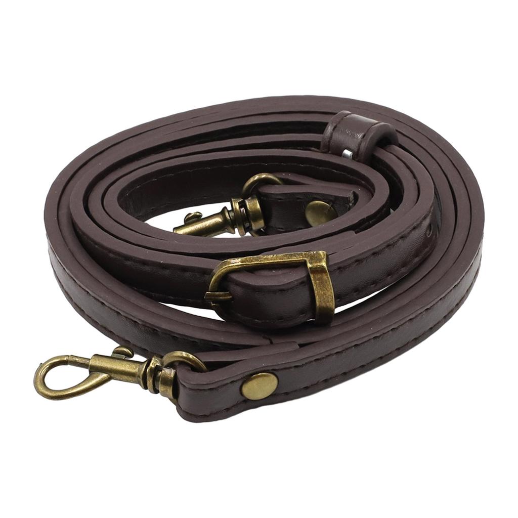 Axelremsrem 105-120cm Crossbody-väska PU-bälte Ersättning DIY Damplånbok Handgjorda Väskaccessoarer för Kvinnor Flicka