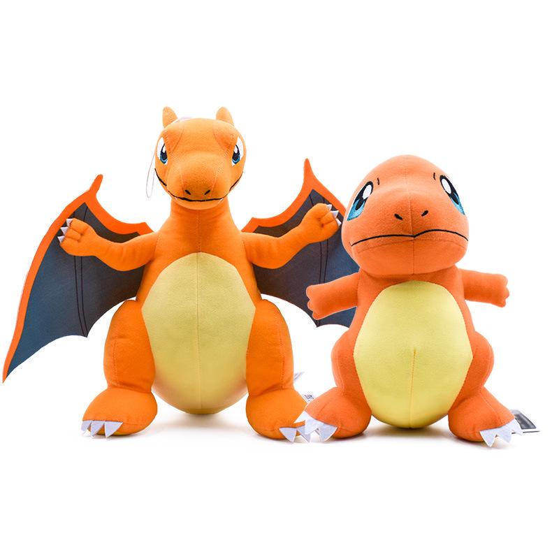 Large Standing Charizard Plush Toy - Charmander Evolved Form Nap Version