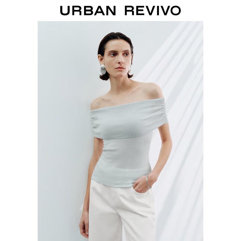 

Элегантный женский трикотажный топ UR с открытыми плечами и без рукавов M