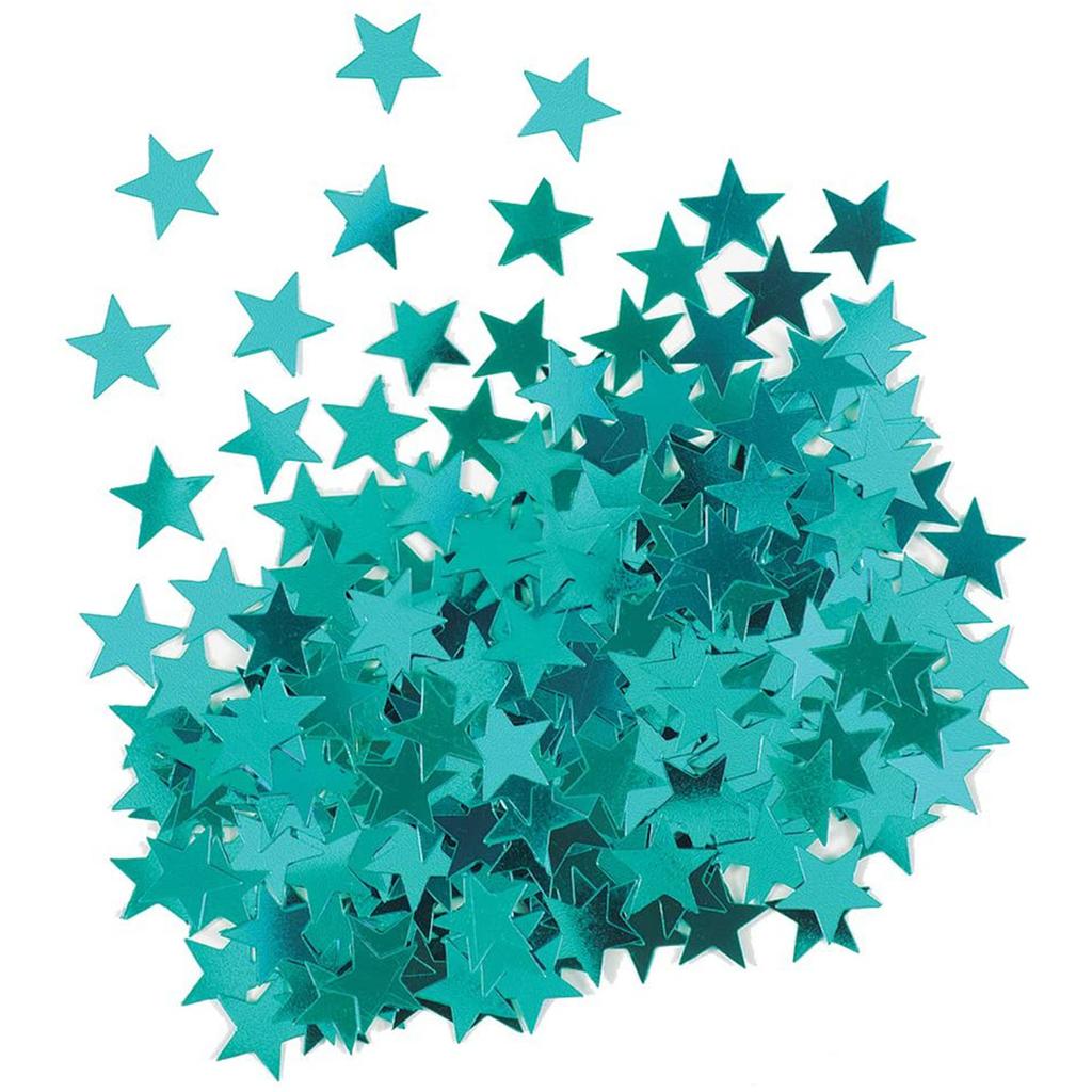 Multicolored Stars Confetti Sequin,Confetti Glitter No Hole Embellishment- 10mm
